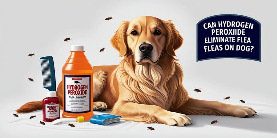 Can Hydrogen Peroxide Eliminate Fleas on Dog?